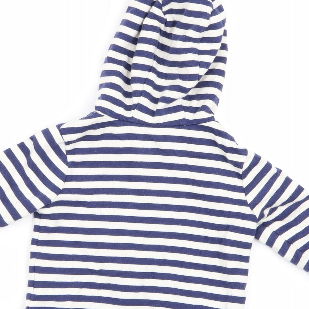 John Lewis Boys Multicoloured Striped Full Zip Jumper Size 0-3 Months