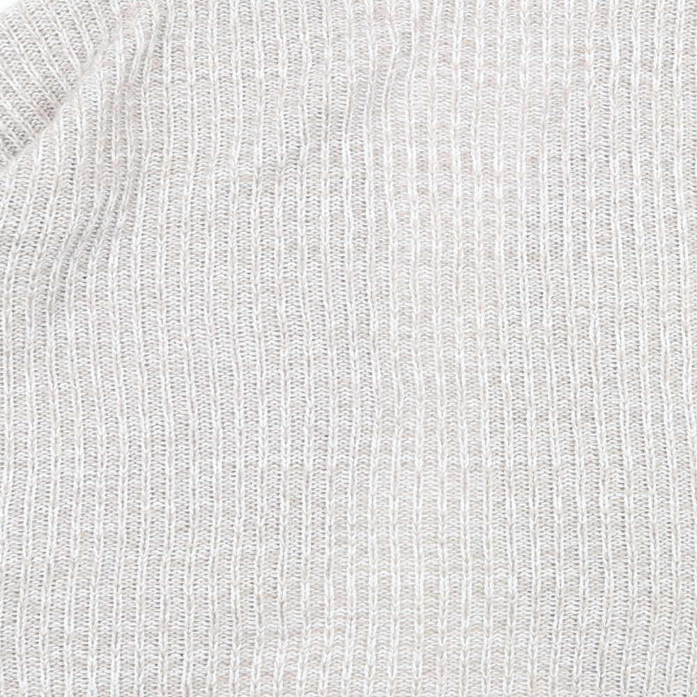 Pep and co Womens Beige Cardigan Jumper Size 12