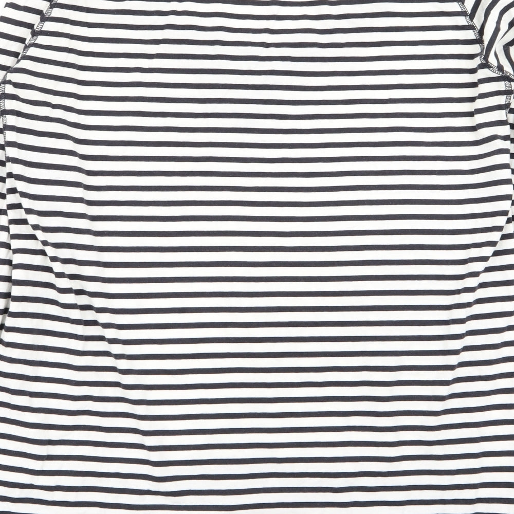raw Womens Multicoloured Striped Pullover Jumper Size M