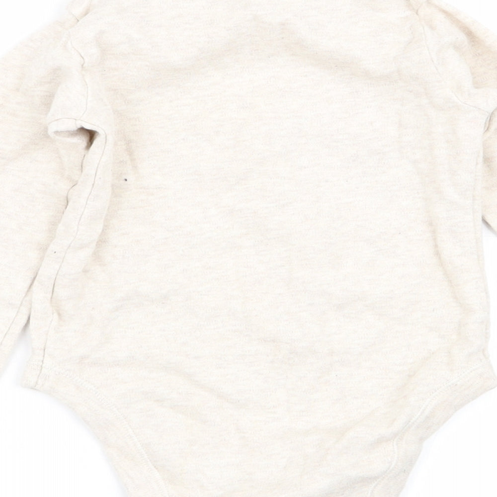 Nutmeg Boys Beige Babygrow One-Piece Size 12-18 Months