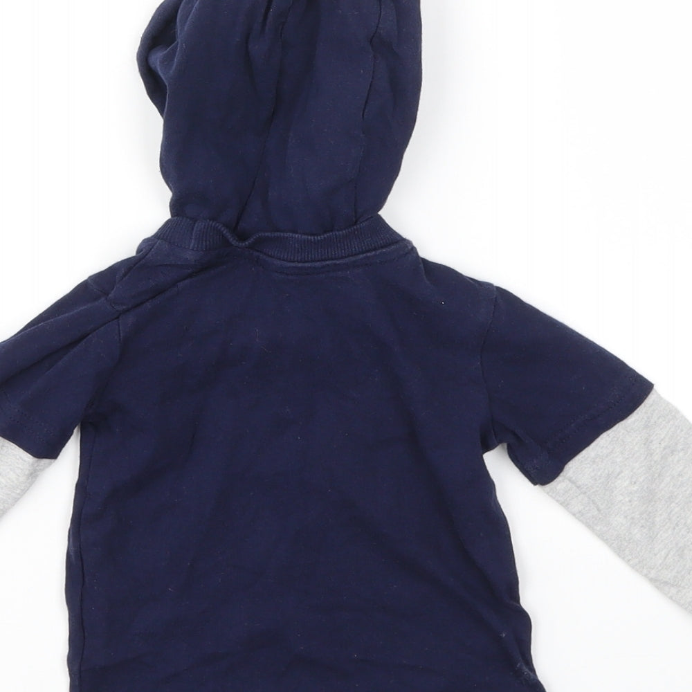 George Boys Blue Pullover Jumper Size 3-6 Months