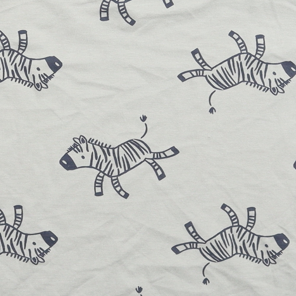 George Boys Grey Basic T-Shirt Size 5-6 Years