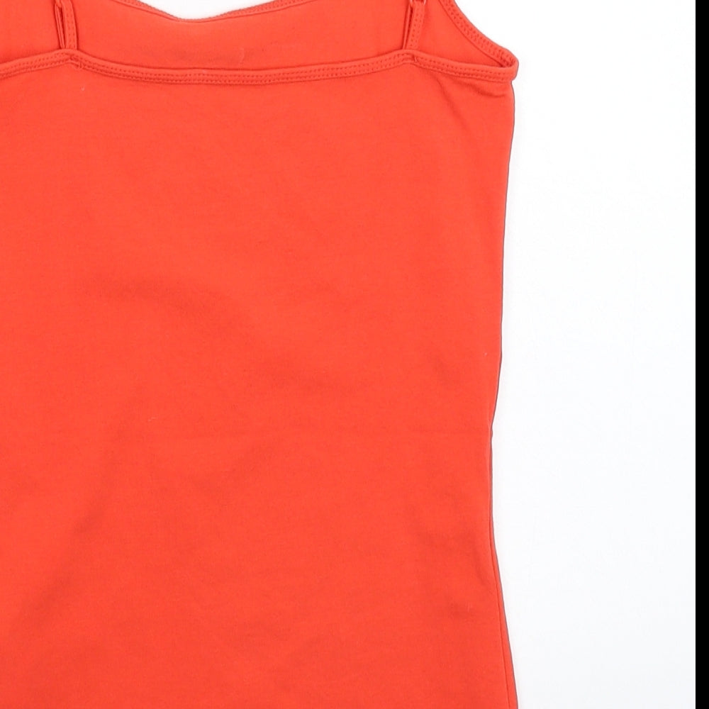 Atmosphere Womens Pink Basic Tank Size 6