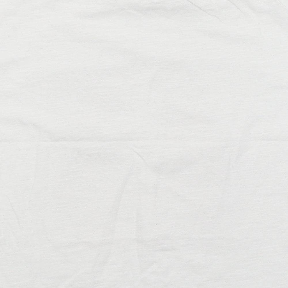 George Girls White Basic T-Shirt Size 10-11 Years