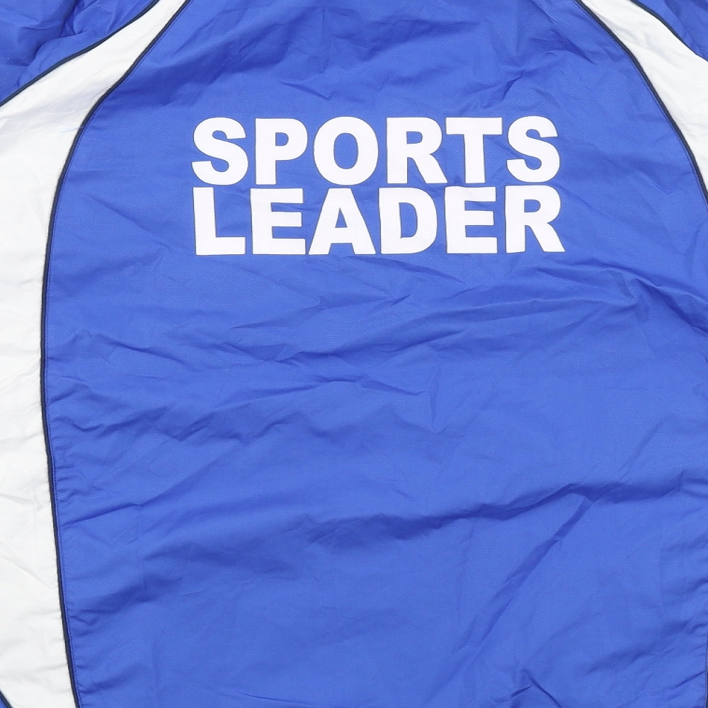 Munshini Mens Blue Rain Coat Coat Size S - Sports Leader