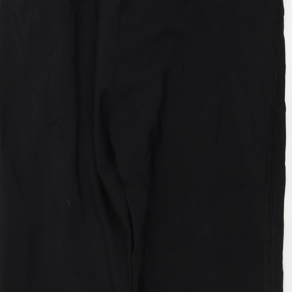 Preworn Mens Black Trousers Size 32 in L27 in