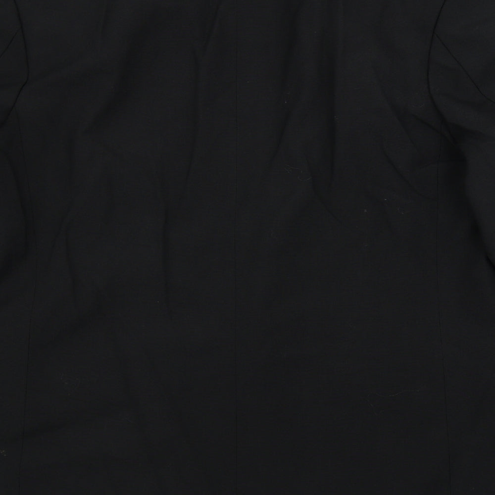 rossells Mens Black Jacket Blazer Size 42