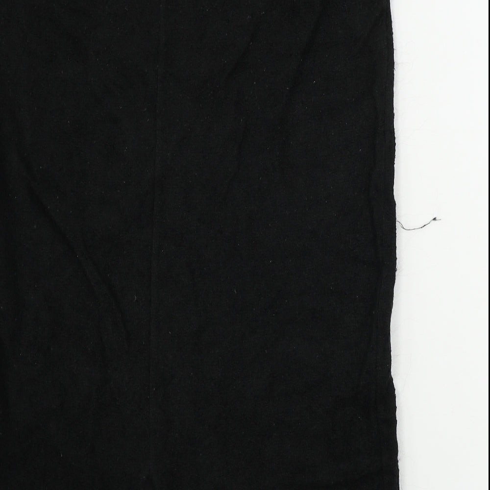 Preworn Womens Black A-Line Skirt Size 16