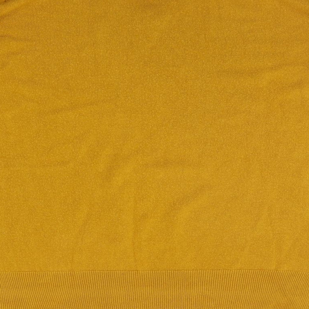 Primark Womens Yellow Pullover Jumper Size M