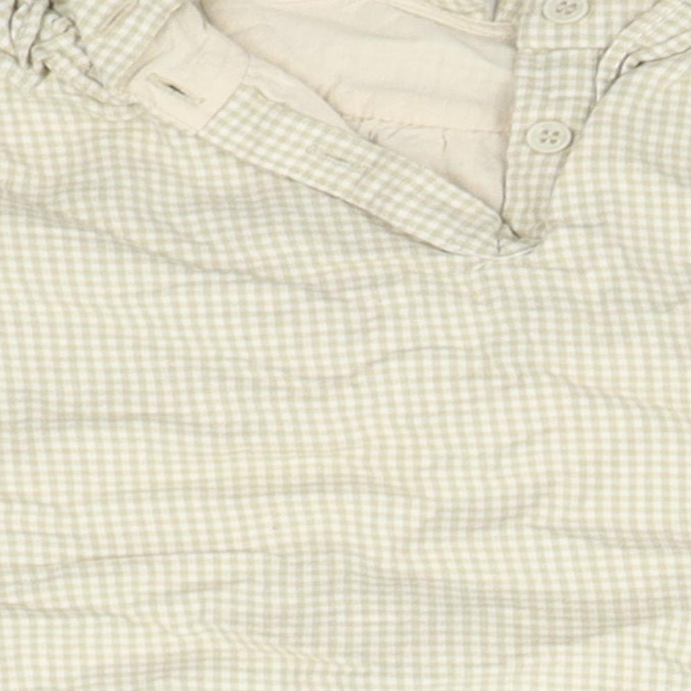 George Baby Beige Check A-Line Size 3-6 Months