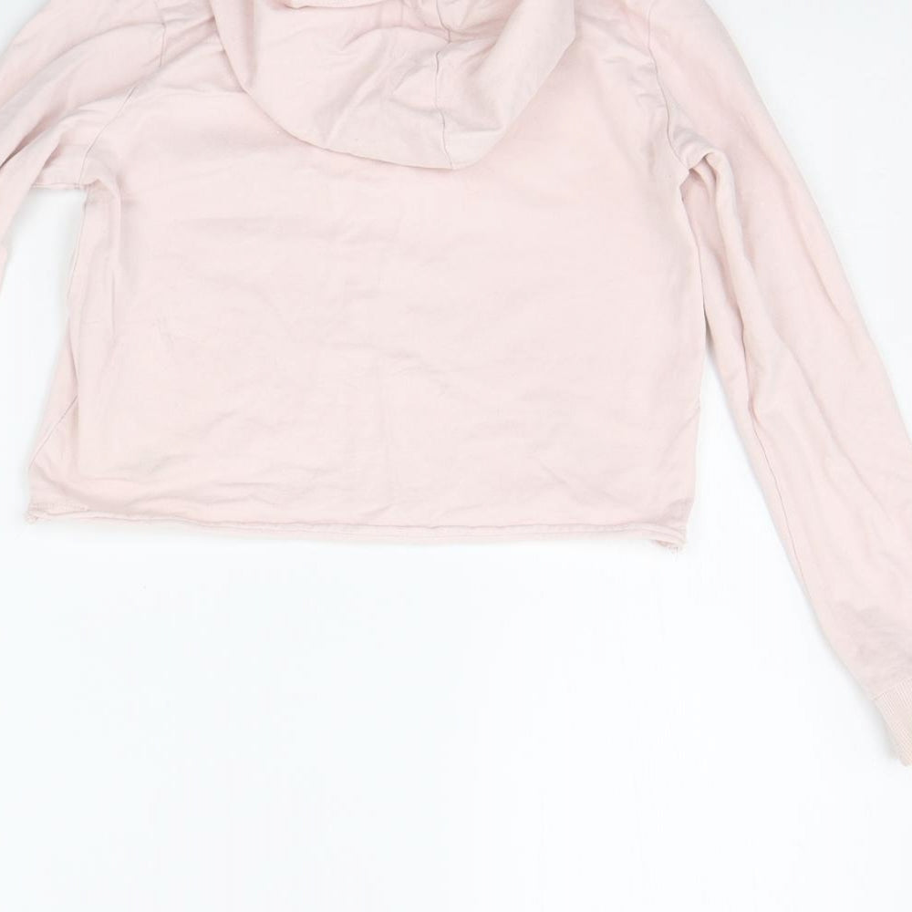 H&M Girls Pink Pullover Hoodie Size 11-12 Years
