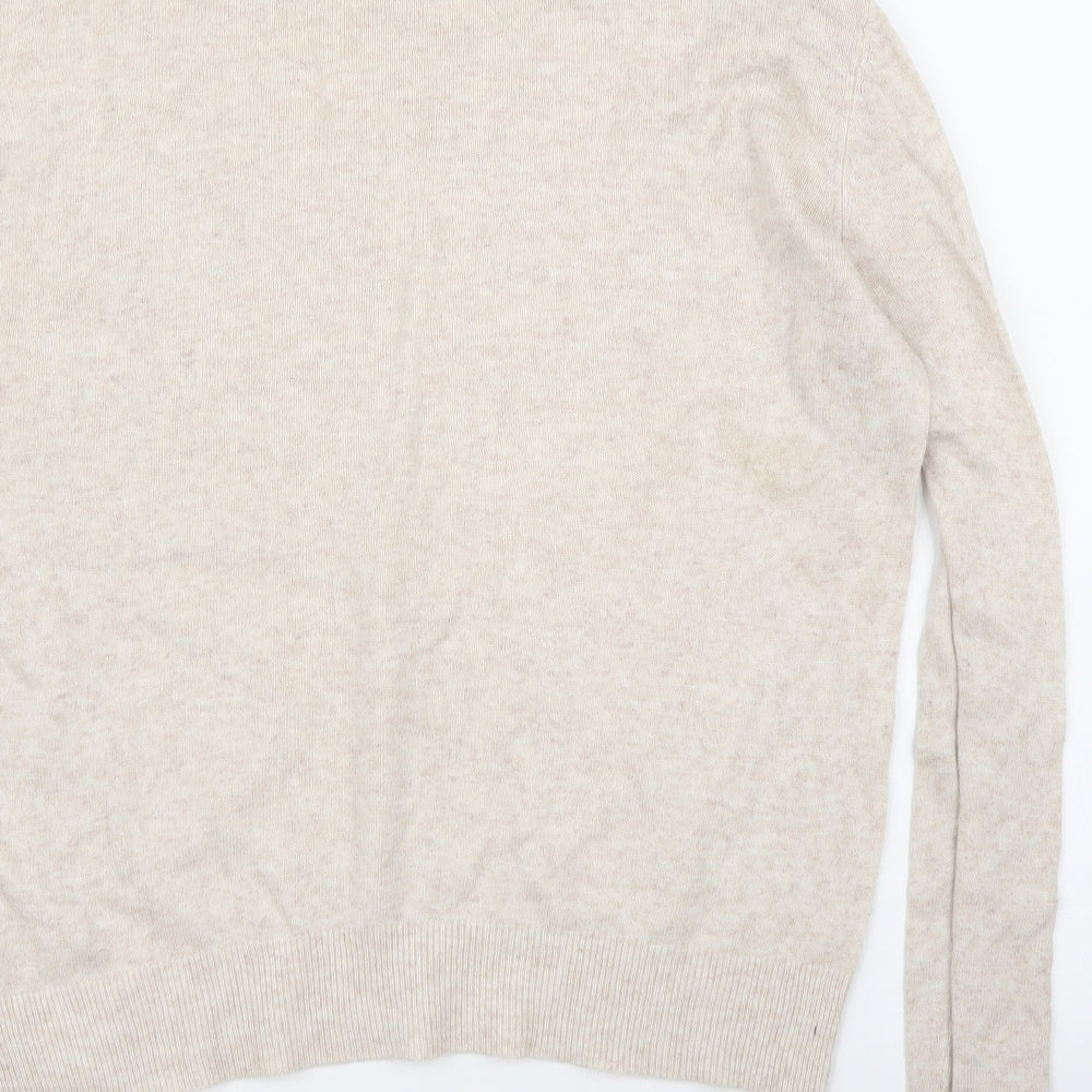 Next Womens Beige Pullover Jumper Size 10