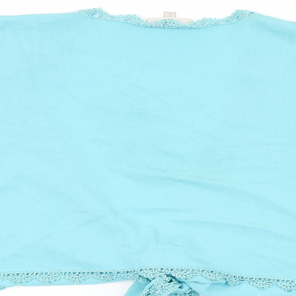 Country Casuals Womens Blue Cardigan Jumper Size L