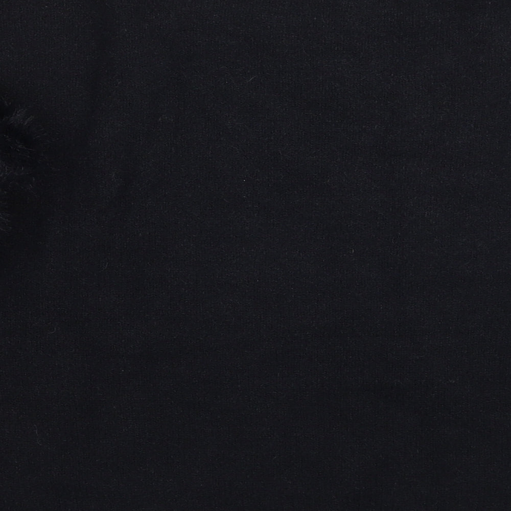 F&P Womens Black Pullover Jumper Size L