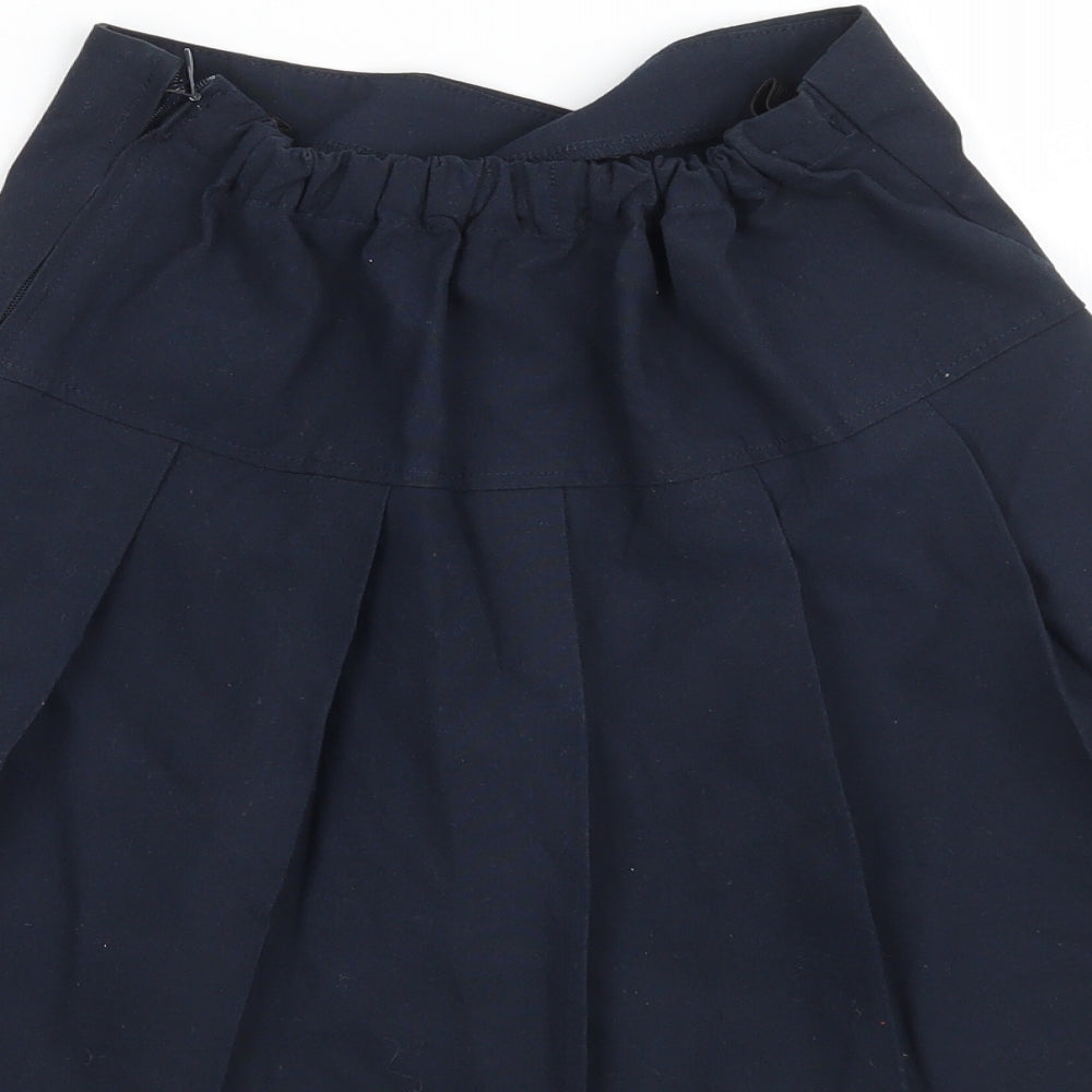 Marks & Spencer Girls Blue A-Line Skirt Size 8-9 Years