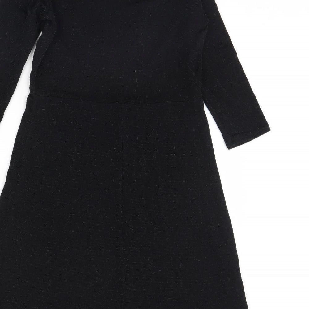 New Look Womens Black Mini Size 10