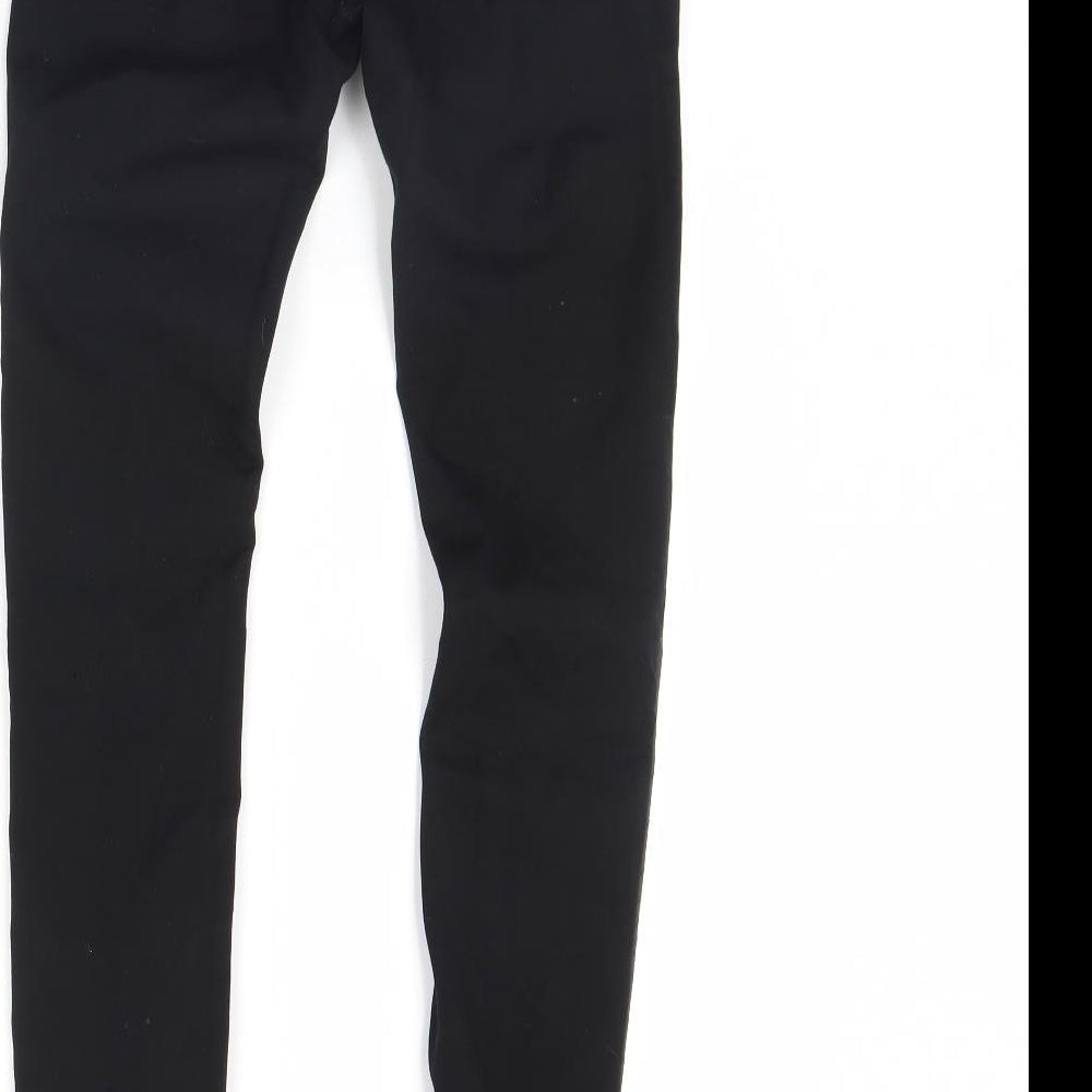 Monday Womens Black Skinny Jeans Size S L28 in