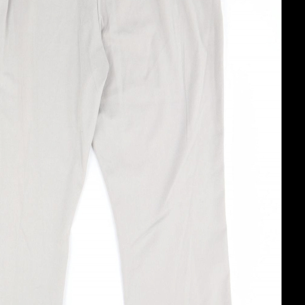 Anna rose Womens Grey Trousers Size 18 L30 in