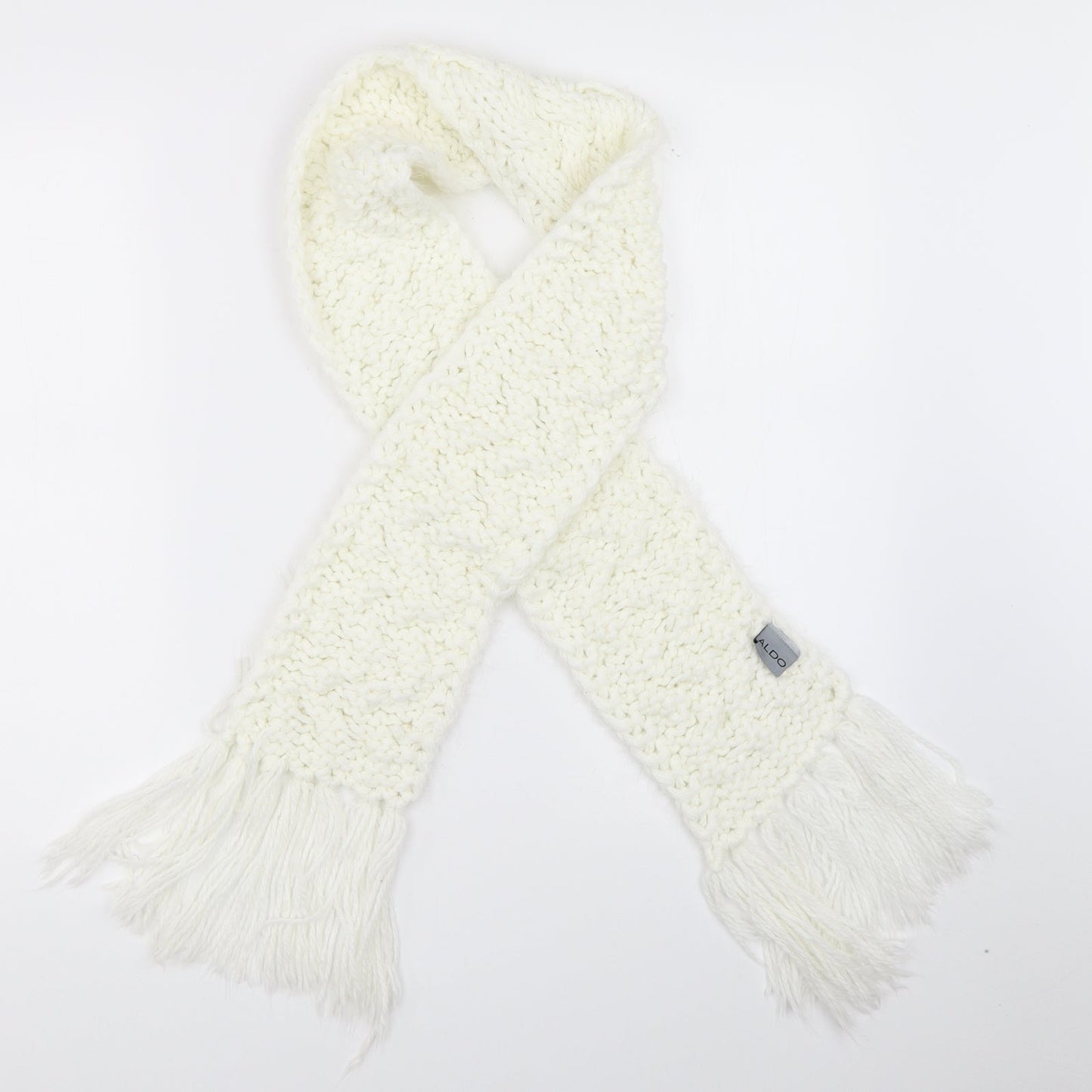 Aldo Womens White Scarf
