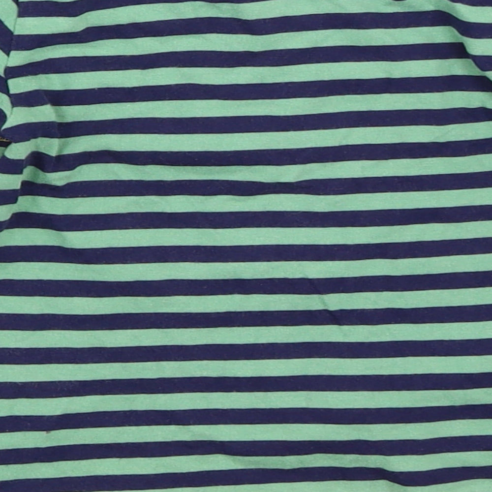 Matalan Boys Blue Striped Basic T-Shirt Size 12-18 Months