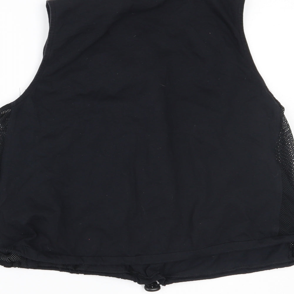 New Look Womens Black Basic Tank Size S