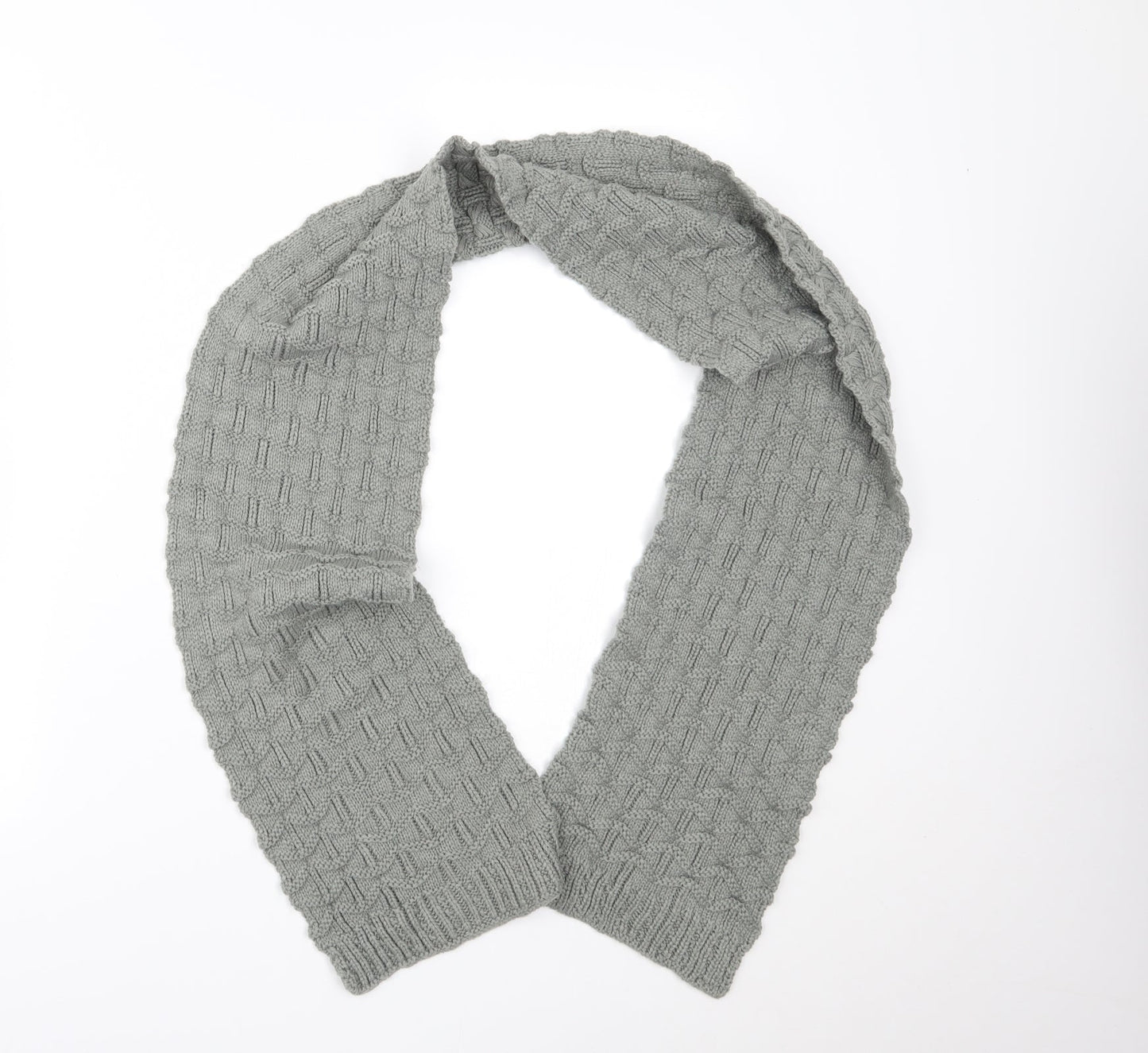Preworn Unisex Grey Scarf