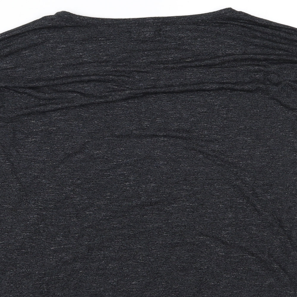 New Look Womens Grey Basic Blouse Size 10