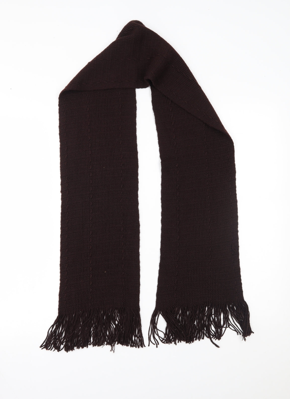 Preworn Womens Black Scarf