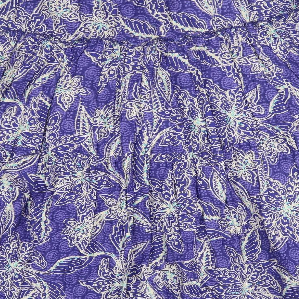 BM Womens Purple A-Line Size M - strapless
