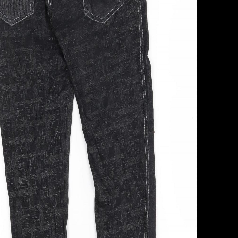 Preworn Womens Black Jogger Leggings Size S L22 in