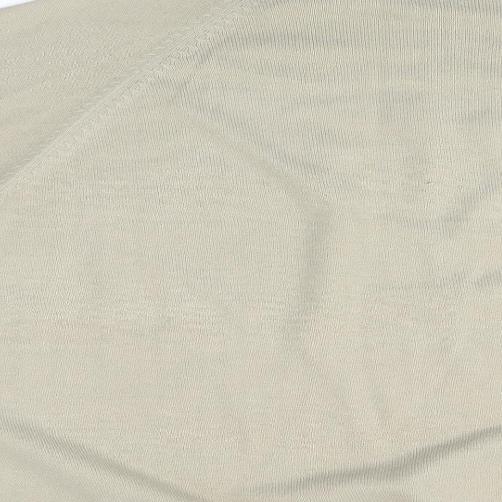 BHS Mens Beige Knit Pullover Jumper Size L