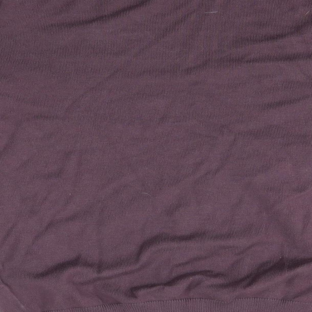 M&S Womens Purple Pullover Jumper Size 12