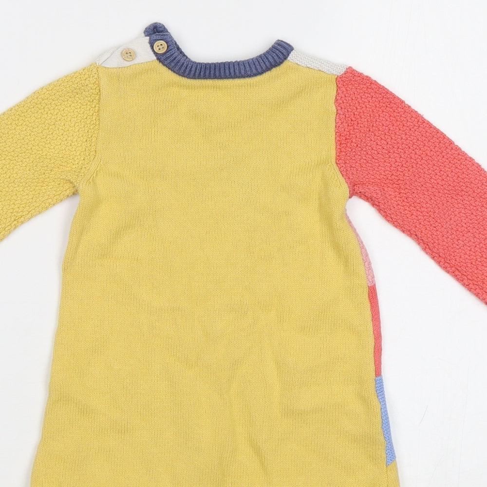 Nutmeg Baby Multicoloured Striped A-Line Size 9-12 Months