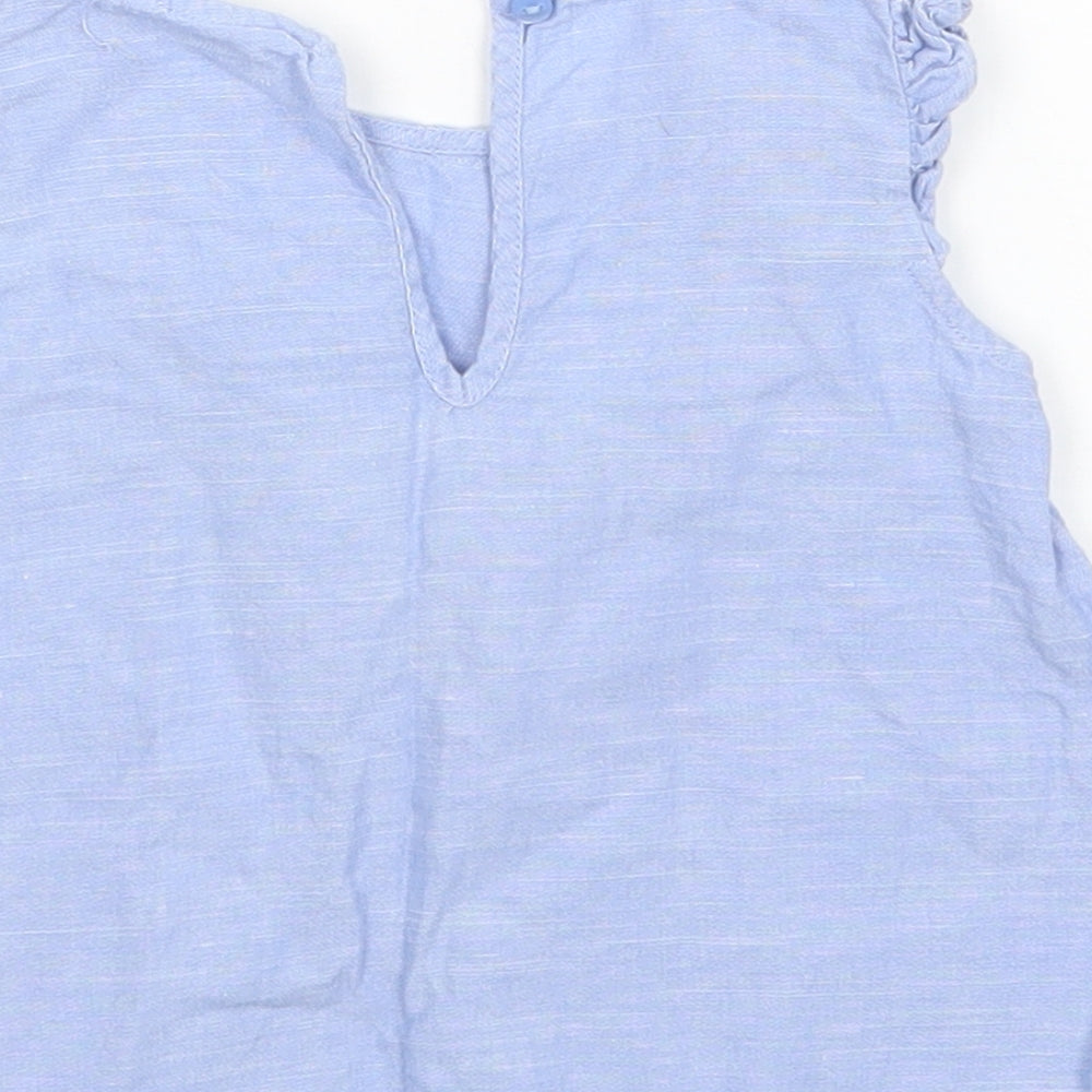 H&M Girls Blue A-Line Size 6-9 Months