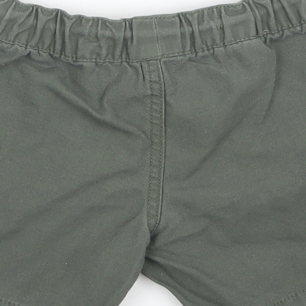 denim co Boys Green Cargo Trousers Size 18-24 Months
