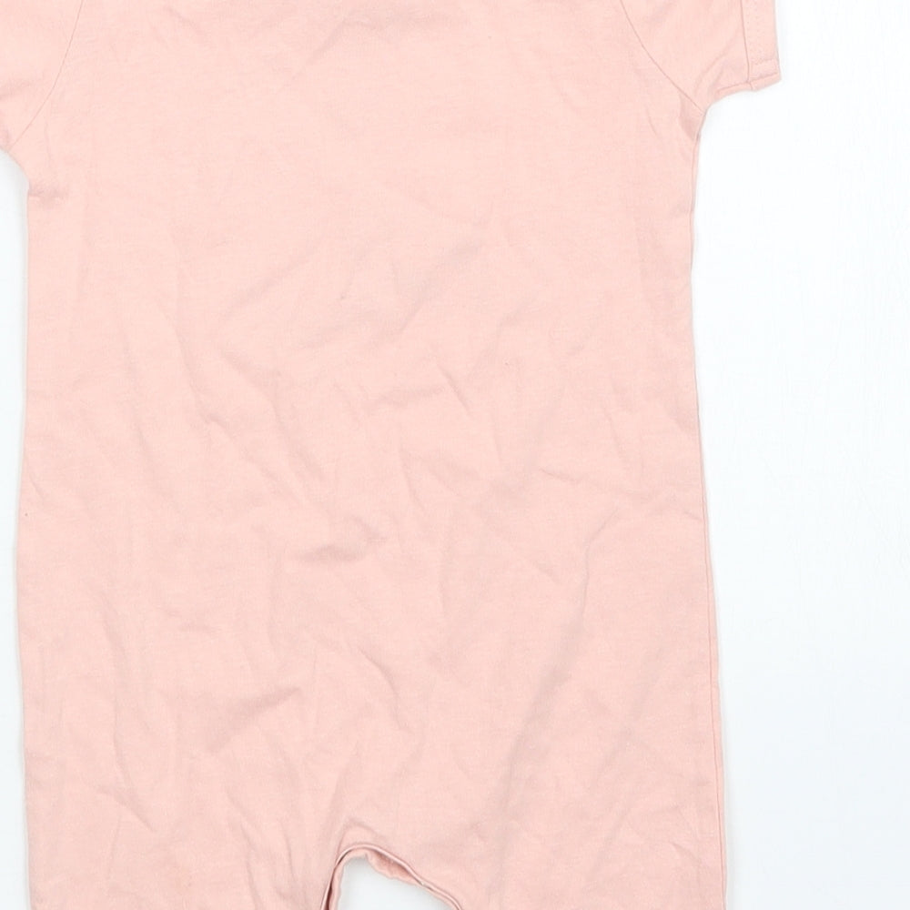 Lily & Dan Girls Pink Romper One-Piece Size 3-6 Months