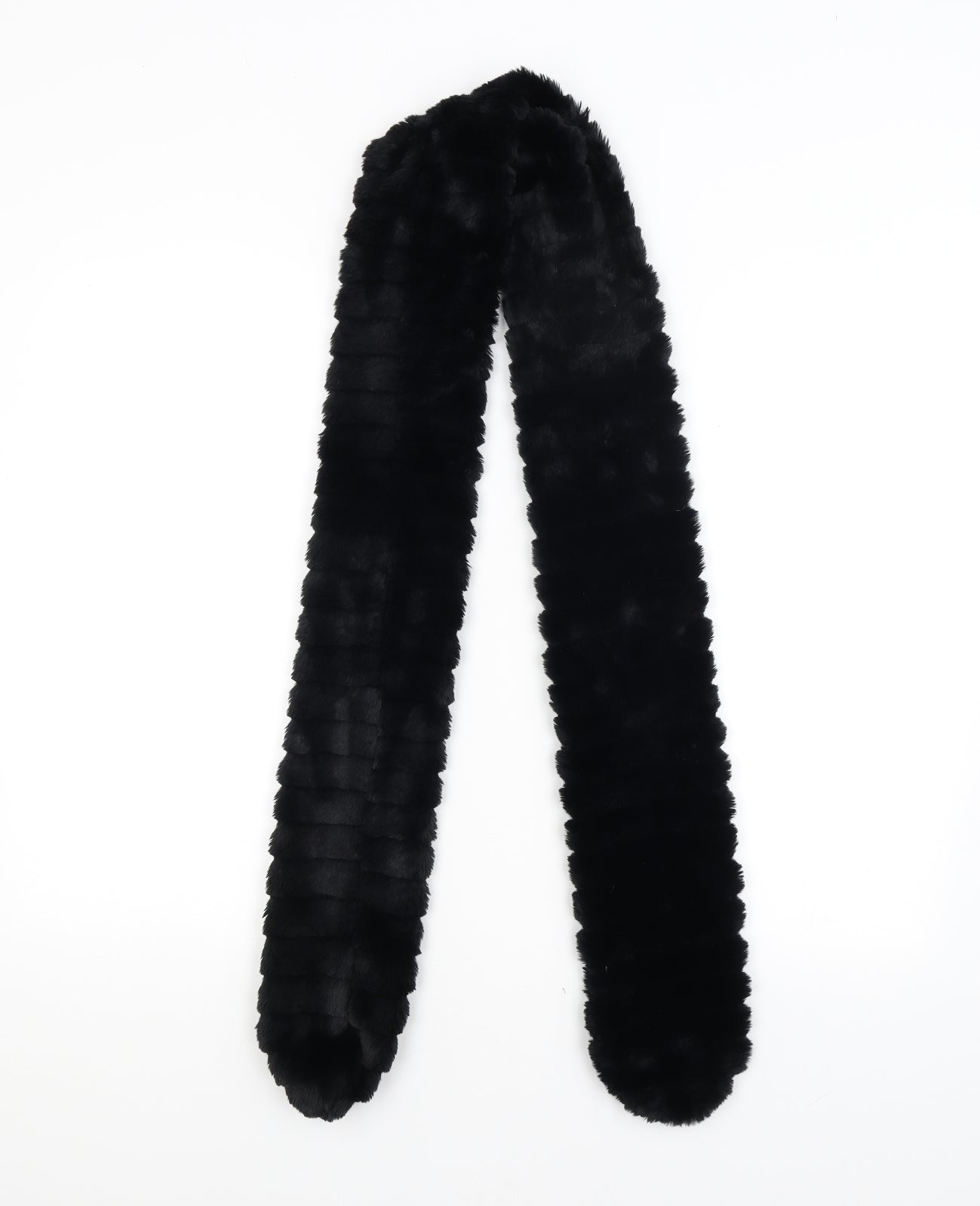 Preworn Womens Black Scarf
