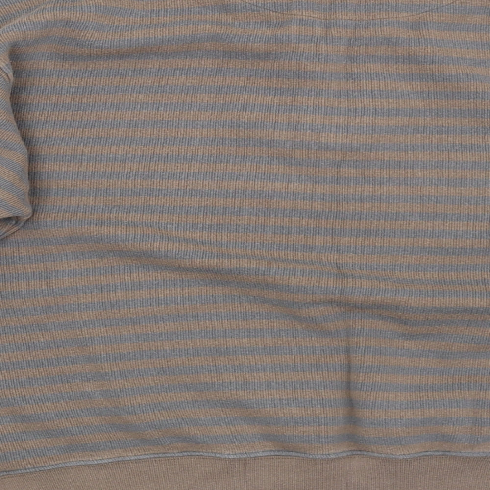 Thomas Bell Mens Multicoloured Striped Pullover Jumper Size L