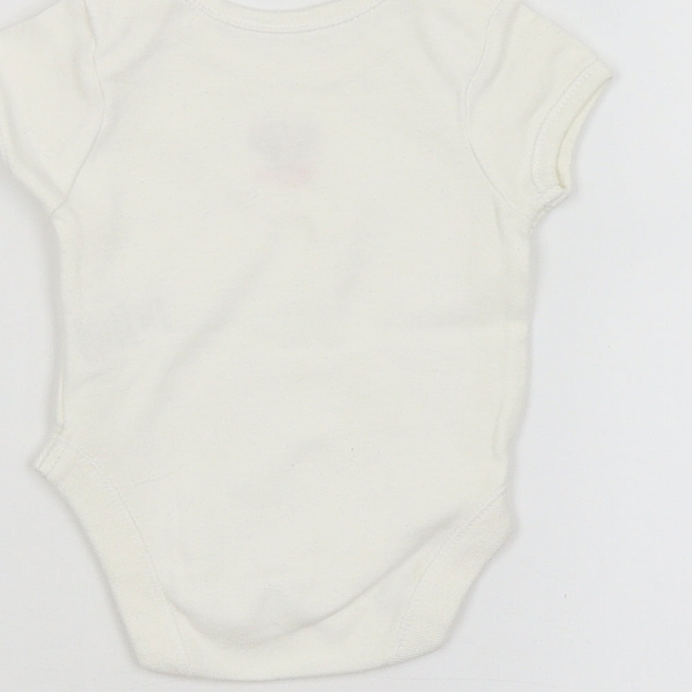 Disney Baby White Babygrow One-Piece Size 0-3 Months - TIGGER