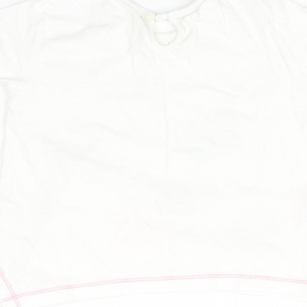 F&F Baby Multicoloured Basic T-Shirt Size 9-12 Months - Butterfly Print