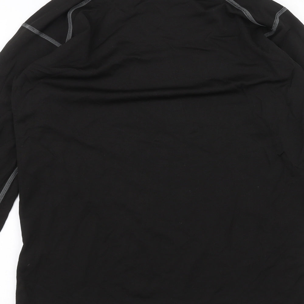 Workwear Womens Black Basic T-Shirt Size L