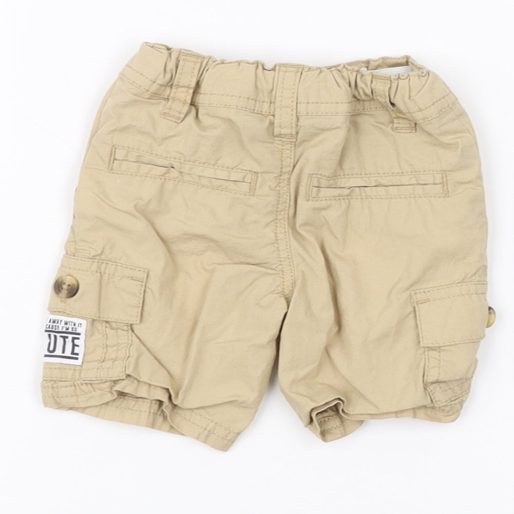 Primark Baby Beige Cropped Trousers Size 3-6 Months