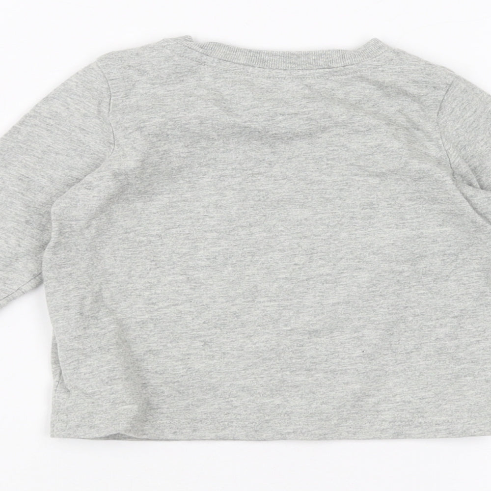 Gap Baby Grey Basic T-Shirt Size 6-9 Months