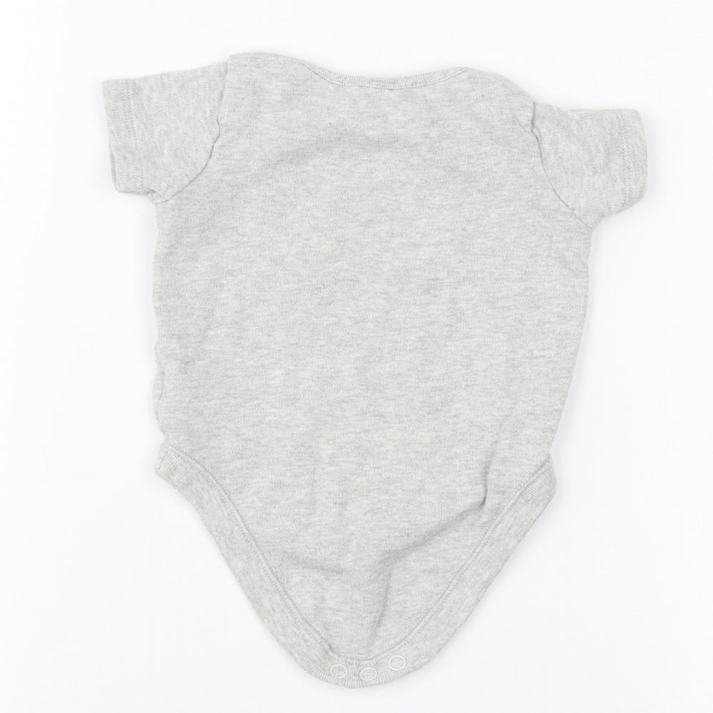 F&F Baby Grey Babygrow One-Piece Size 3-6 Months