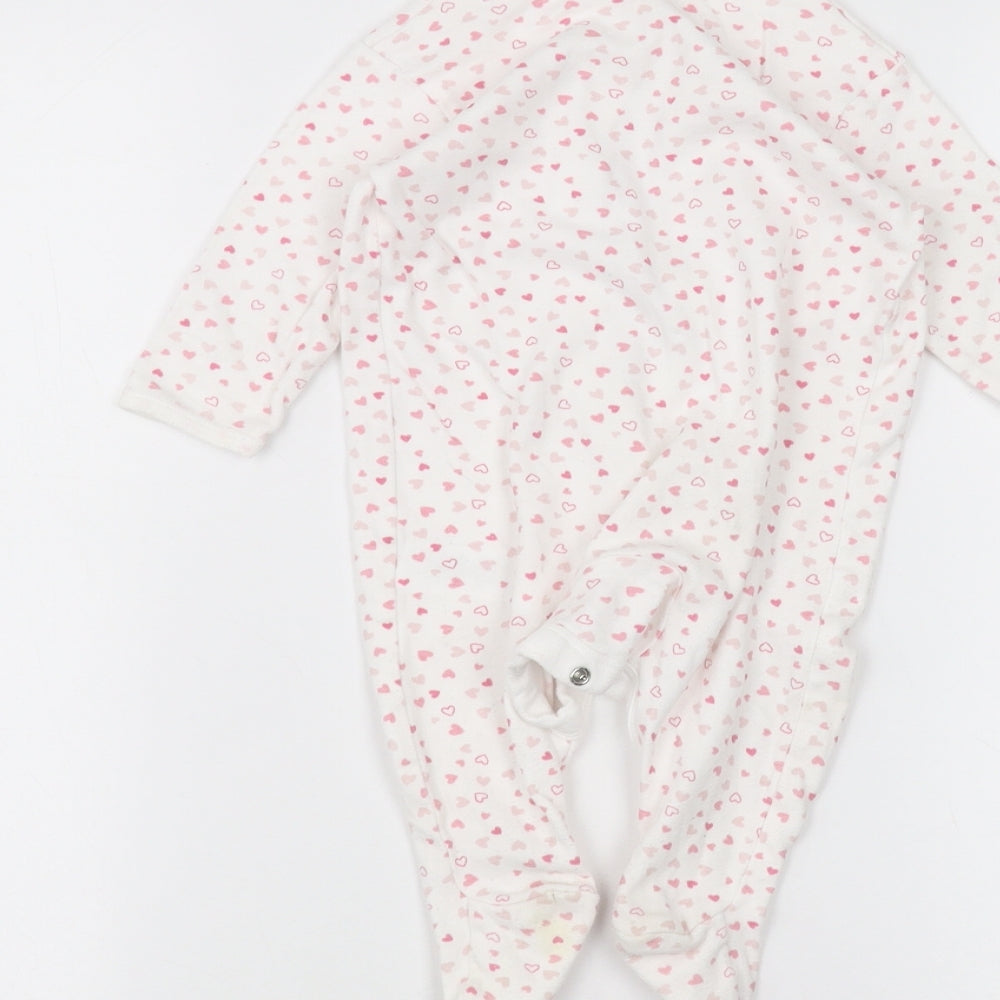 Earlydays Baby White Coverall One-Piece Size 3-6 Months