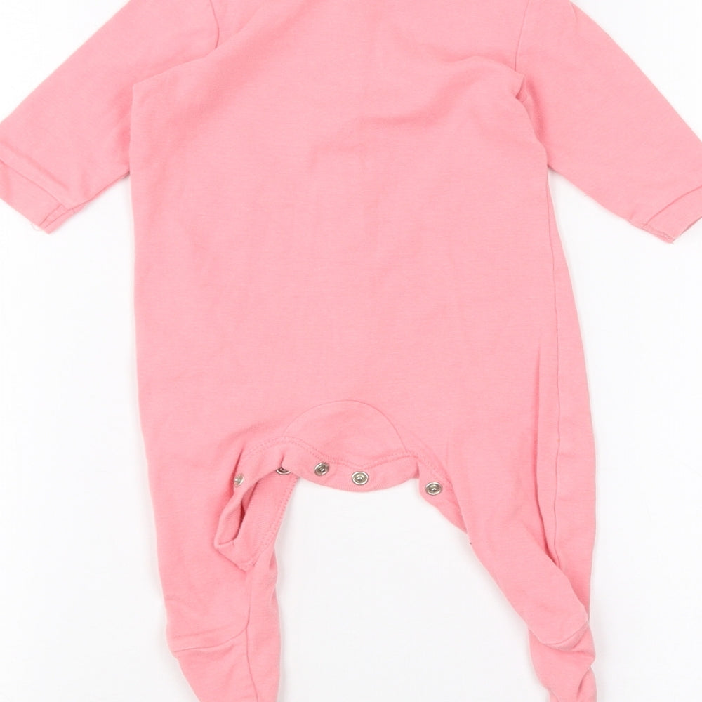 lily & dan Baby Pink Coverall One-Piece Size 3-6 Months