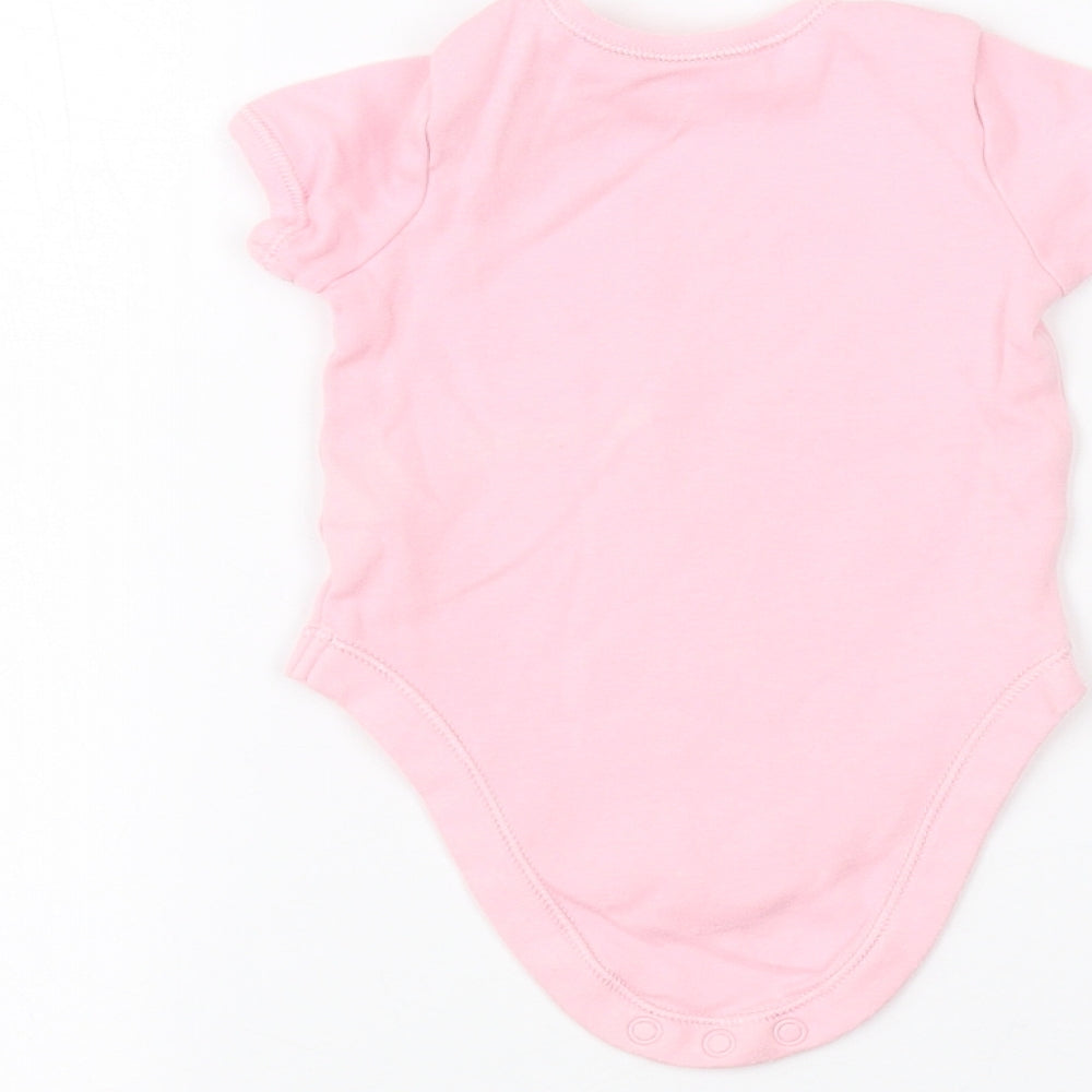 George Baby Pink Babygrow One-Piece Size 3-6 Months