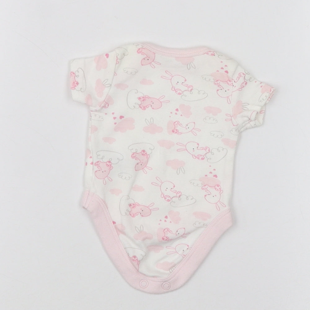Mothercare Baby White Babygrow One-Piece Size 0-3 Months