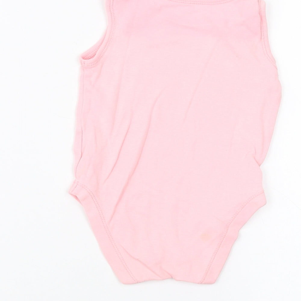 Earlydays Baby Pink Babygrow One-Piece Size 9-12 Months