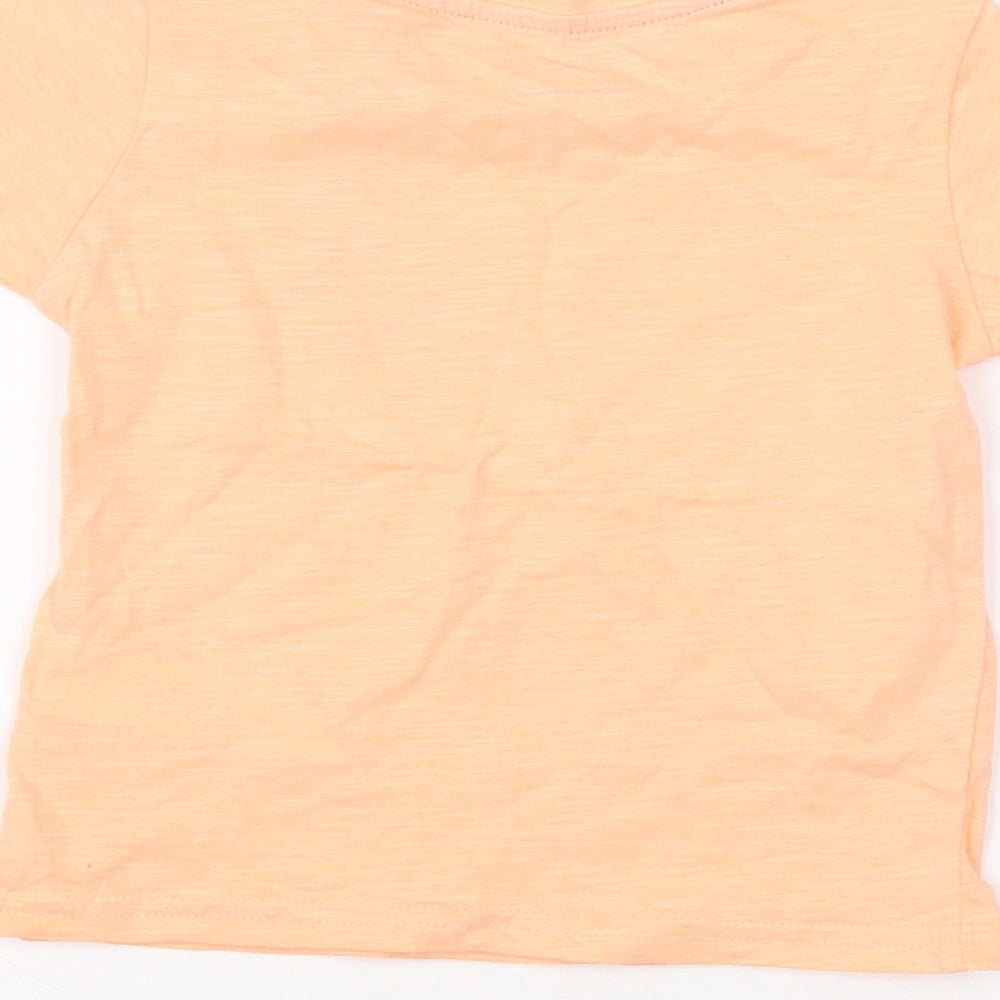 Primark Baby Orange Basic T-Shirt Size 12-18 Months